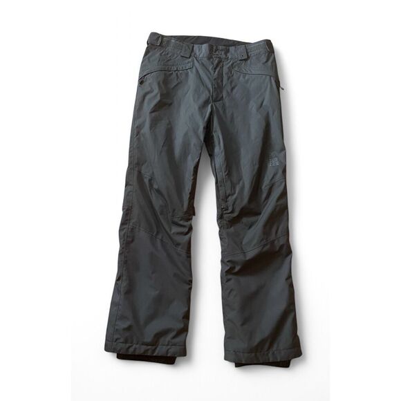 Mountain Hardwear Men’s M Snow Pants Seam Sealed with Recco in Gray Great Cond - Picture 1 of 14